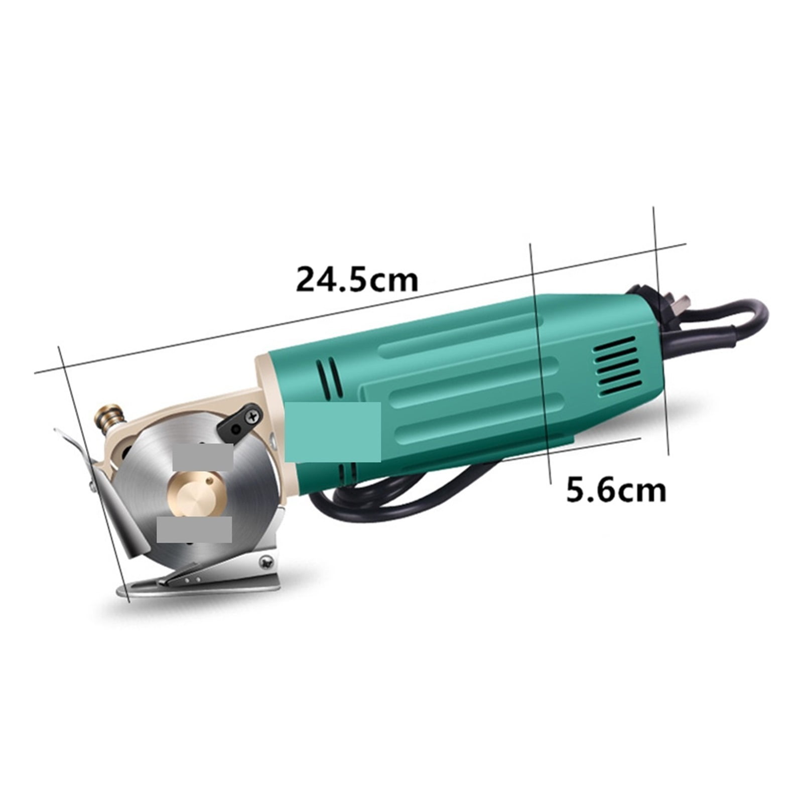 Electric Fabric Scissors Rotary Blade Fabric Tool Leather Fabric Electric Cutter Kit Cutting Saw Tool ,Sharp & Durable