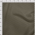 thumbnail image 4 of oneOone Georgette Viscose Black Fabric Asian Ikat Craft Projects Decor Fabric Printed By The Yard 42 Inch Wide, 4 of 4