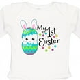 thumbnail image 4 of Inktastic My First Easter- Bunny in an Egg Boys or Girls Long Sleeve Baby Bodysuit, 4 of 5