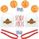 thumbnail image 3 of Hoopla Toys Hoophead Head juego de baloncesto conjunto divertido concurso deportivo para niños, 3 of 4