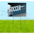 thumbnail image 1 of Soccer Tournament (18" x 24") Yard Sign, Includes Metal Step Stake, 1 of 6