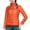 Orange, variant on Women's Packable Puffer Jacket Stand Collar Slim Fit Lightweight Quilted Padded Coats Winter Warm Jacket with Pockets