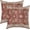 Multi 04, variant on Set of 2 Boho Tribal Throw Pillow Covers 18x18, Retro Exotic Pillow Covers, Vintage Lattice Arrows Bohemian Cushion Covers, Blue Green Red Antique Damask Inspired Medallion Egyptian Cushion Cases
