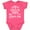 Vintage Hot Pink, variant on Inktastic Gigi and Pops Love Me Boys or Girls Baby Bodysuit