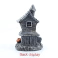 thumbnail image 3 of FQNRM 4.3X2.8inch Halloween Miniature Village Figurine, Resin Mini Tombstones Model Skull Head Haunted House Table Decoration for Home Kitchen Office Bar Decorations C, 3 of 8
