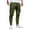 Army Green, variant on XMMSWDLA Mens Fashion Joggers Sports Pants Casual Cotton Cargo Pants Gym Sweatpants Trousers Mens Long Pant Sweatpants for Men