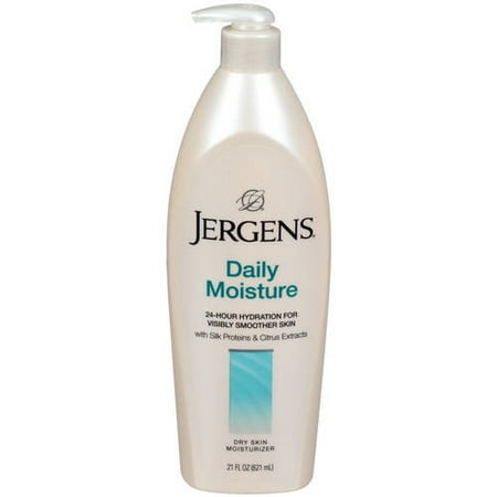 Jergens Daily Moisture Dry Skin Moisturizer, 21 fl oz