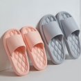 thumbnail image 2 of Zapatillas planas antideslizantes para mujer, chanclas suaves para el hogar y el baño, novedad de verano, 2023, 2 of 6