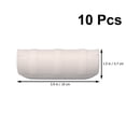 thumbnail image 1 of OULII 10 Pcs Greenhouse Accessories ABS PC Alloy Attach Tarps White, 1 of 8