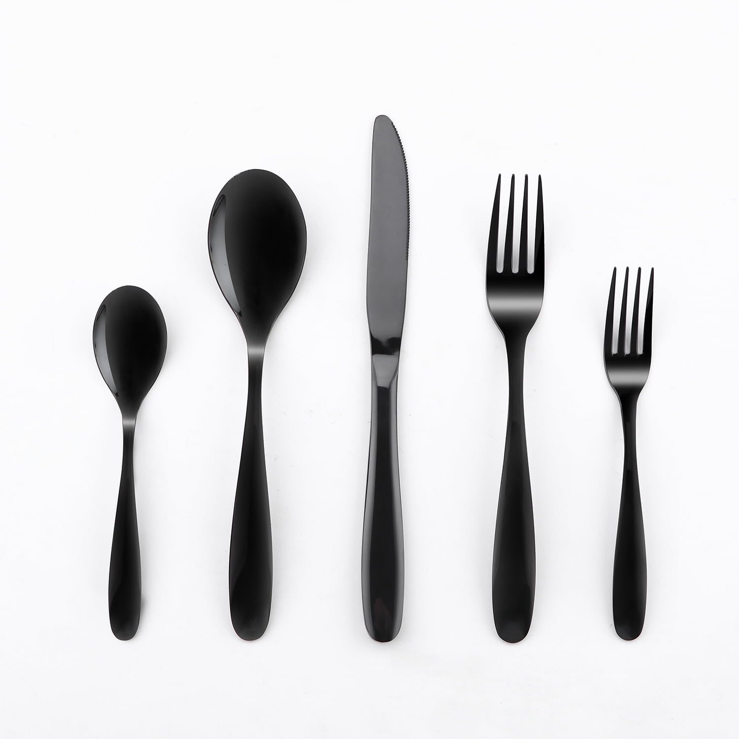 20Piece Silverware Set, Stainless Steel Flatware Cutlery Set, Eating