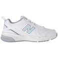 thumbnail image 4 of New Balance Women's 608v5 Casual Comfort Cross, White/Light Blue, Size 10.5 oS05, 4 of 7