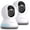 2K Cam 2Pack, variant on General 8MP Indoor Camera, 360° PTZ Baby Monitor, Pet Camera with Phone App, One-Touch Call, Free Human/Pet/Motion/Sound/Cry Detection, Dual-Band WiFi 6, Compatible with Alexa