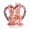 A, variant on B Valentine'S Day Romantic Crystal Snow Globe, 2D Acrylic Waterproof Desktop Decoration, Gift For Lovers, Anniversary Gift Idea