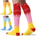 thumbnail image 1 of Calcetines de compresión FITRELL para mujeres y hombres de 20-30 mmHg, 1 of 8