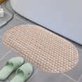 thumbnail image 4 of Non-Slip Bath Mat with Suction Cups, TPE Plastic Shower Floor Mat, Anti-Slip Bathtub Mat for Elderly & Klds, Quick-Drain Honeycomb Design, Non-Slip Bathroom Mat for Wet Floors, 27.1x15.3 Inches, 4 of 6