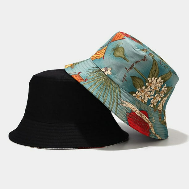 XZNGL Fisherman Hat for Men Fisherman Hat Unisex Men Women Floral Sun Hat  Outing Two-Sided Bucket Caps Bucket Hat for Men Sun Hat for Women Sun Hat