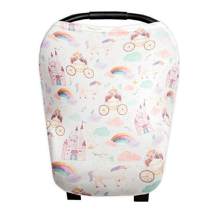 Copper Pearl Baby Car Seat Cover Canopy and Nursing Cover Multi-Use Stretchy 5 in 1 GiftRoxy