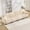 Beige, variant on FFZ 4-Seater Chenille Cloud Sofa with Pom-Pom Trim and 4 Pillows, Beige