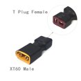 thumbnail image 1 of Conector Enchufable Adaptador paralelo de plástico Piezas de control remoto XT60 a T Reemplazo de enchufe para RC Car Airplane Likrtyny libre de BPA, 1 of 8