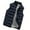 Y1-Dark Blue, variant on Men's Outdoor Casual Full Zipper Stand Collar Padded Vest Coats Winter Warm Padded Puffer Vest Sleeveless Jacket
