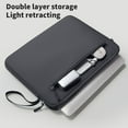 thumbnail image 6 of Foqnuq Laptop and Tablet Bag 14.1-15.4 Inches Waterproof Durable Double-layer Storage Shockproof Travel Case for Laptops and Accessories, 6 of 9