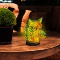 thumbnail image 6 of KQJQS Wolf Table Lamp Stained Glass Wolf Table Lamp Series for Bedroom Animal Lovers Home Decoration,Animal Bedside Lamp with Night Light, 6 of 7