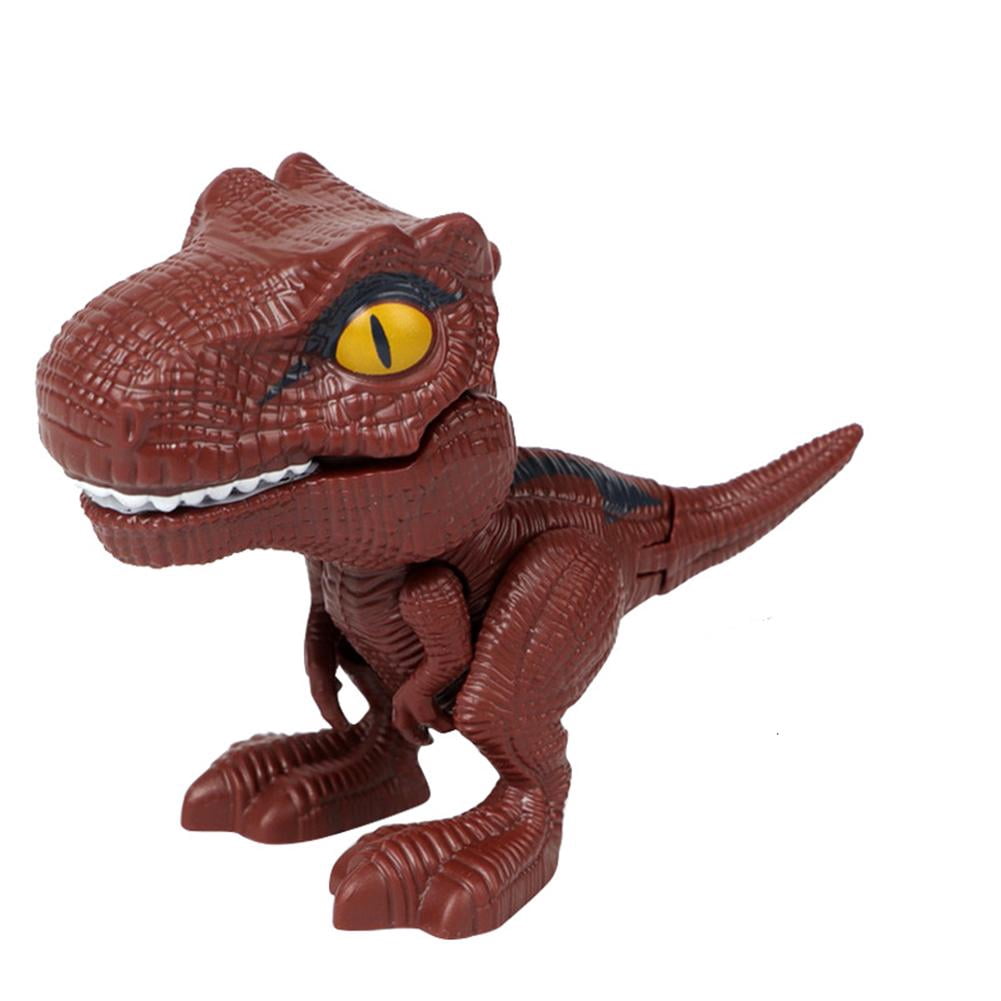Hydrogelix 10 Dinosaurios Muerde Dedos – Originales Jurassic World, Fluorescentes, Para Niños De 5 Años, Regalo Para Piñatas