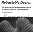 thumbnail image 5 of For Low Profile 1pcs Trap Flexible Bathtub Shower Drain Pipe Flat P Trap Free Standing Tub Drain For, 5 of 5