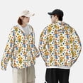 thumbnail image 4 of Balery Harvest Scarecrow Pattern Sudadera ligera de manga larga con capucha y protección solar UPF 50+ para hombre y mujer, ideal para pesca y running-Small, 4 of 7