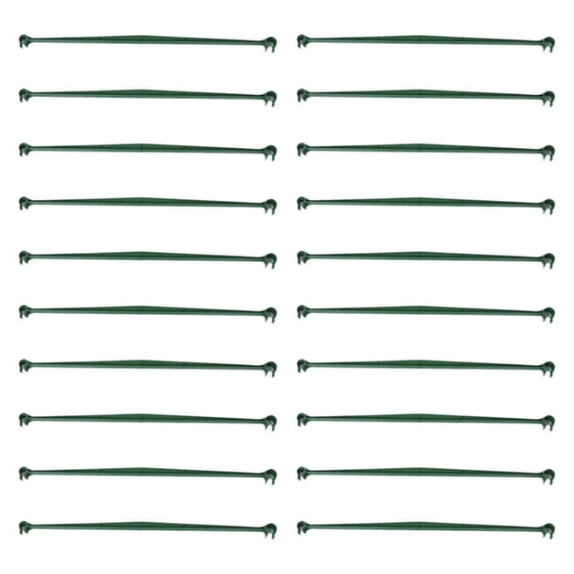 koolsoo 20Pcs Plant Stake Arms for Tomato Cage Flowers Vines Trellis Connector Clips 1.1cmx30cm