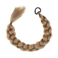 thumbnail image 2 of Women's Ponytail Wig 24" - Clip-On Hair Extensions, Soft Synthetic Tail, Straight Wrap Around, Heat Resistant, Easy Styling, Halloween, Christmas, Thanksgiving, Party, Daily Use Makeup Organizers, 2 of 9
