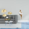 thumbnail image 2 of Escultura De Resina De Una Niña Con Nubes De Hojas. Arte Moderno. Decoración Para Estantería. Adorno Creativo Para Dormitorio. Estatua Abstracta De Personaje. Regalo Coleccionable Para El, 2 of 8