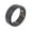BLACK, variant on HIVISUALS Health & Fitness Tracking Ring | Sleep Monitor | 5-Day Battery & IP68 Waterproof | Gold, Size 10