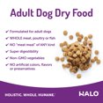Halo Natural Dry Dog Food, Lamb & Lamb Liver Recipe, 25Pound Bag