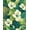 Green, Pattern 25, variant on ODIKA 4'x6' Machine Washable Non-Slip Area Rug, Tropical Leaf Medley with Vivid Rainforest Foliage Design High Traffic Rug, Green, 144459
