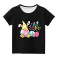 thumbnail image 1 of Lolmot Tout-Petits Enfants Garçons Filles Mode Mignon Col Rond Imprimé Manches Courtes Haut, 1 of 6