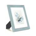 thumbnail image 3 of Marco de fotos KAIWIN 100% madera maciza azul 8 x 10 con tapete 5 x 7, 3 of 6