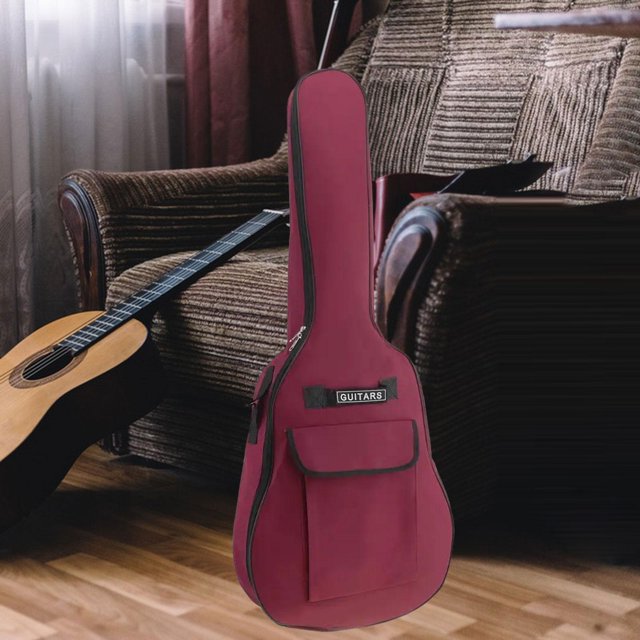 Bolsa de guitarra CUTICAT Funda antipolvo 40 41 pulgadas Rojo