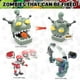 thumbnail image 3 of Juego de figuras de acción de Plants VS Zombies, ideal como regalo de cumpleaños para fiestas de fans de los juegos de niños y niñas., 3 of 8
