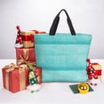 thumbnail image 6 of Picia Blue And Turquoise for Tote Bag for Women with Zipper, Gym Tote with Compartments, Laptop Work Tote Nurse Dance Yoga Bag for Sport, Travel, 6 of 7