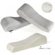 thumbnail image 3 of 2 cojines de espuma viscoelástica para reposabrazos, para oficina, hogar, silla, soporte para codos Gris, 3 of 9