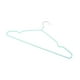 thumbnail image 1 of Percha antideslizante de pláshico de acero inoxidable, perchas resistentes que ahorran espacio con diseño de ranura, percha para ropa para adultos para armario, 1 of 6