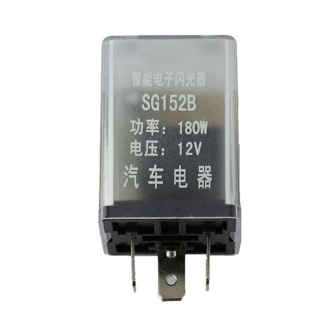 Auto LED Light Flasher Relay Turn Signal Rate Control Blinker Relay 180W 12V 3Pin Plastic Flasher Relay Automobile Accessories