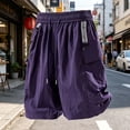 thumbnail image 5 of Admvng Cargo Shorts for Men Casual Summer Lightweight Hiking Big & Tall Knee-Length Shorts, 5 of 5
