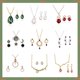 thumbnail image 2 of IDEANATEGRATE 1Jgo Conjunto De Joyería Con Collar De Pedrería Y Pendientes Para Uso Diario, 2 of 6