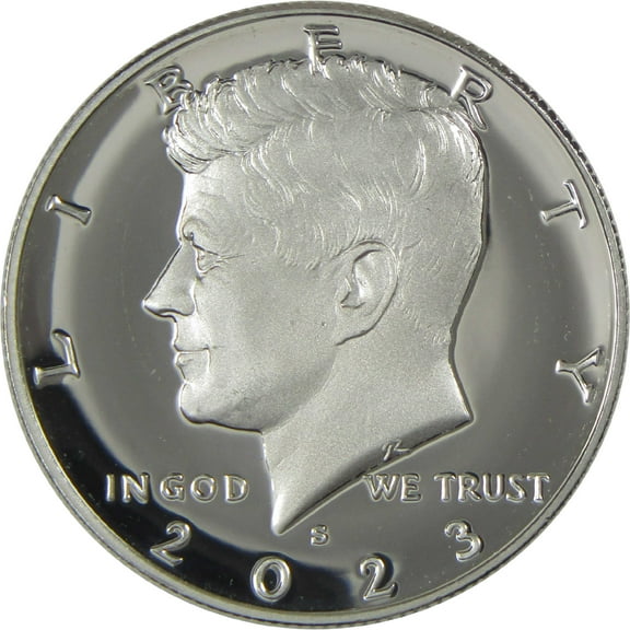 2023 S Kennedy Half Dollar Choice Proof .999 Silver 50c Coin