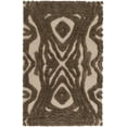 thumbnail image 2 of Hauteloom Dailey Wool Living Room, Bedroom Area Rug - Natural Fibers - Plush Pile - Dark Red, Medium Brown - 5' x 8', 2 of 4