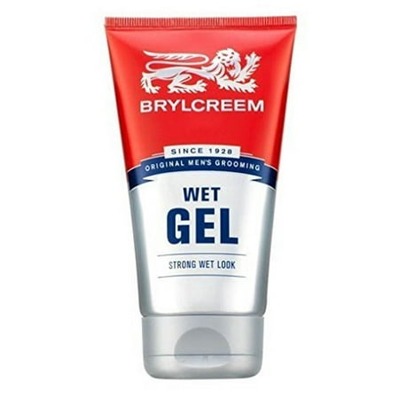 NEW 3 X BRYLCREEM STRONG WET LOOK GEL 150ml MENS HAIR STYLING GEL - BARGAIN!!! by