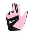 thumbnail image 2 of BAOSITY Snooker Gloves, Billiard Pool Cue Gloves, Non Slip Billiard Glove, Billiard Pool Gloves Left Hand for Men and Women Pink, 2 of 8