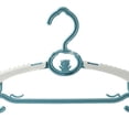 thumbnail image 2 of Kids hanger niños plastic hanger Percha para niños Plástico Encantador Ajustable Alta Dureza Antideslizante Percha para niños Azul Nórdico ANGGREK Otros, 2 of 5